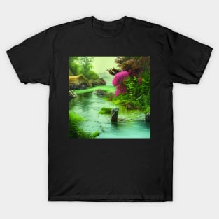 Magical Digital Painting Of an Amazing Nature T-Shirt